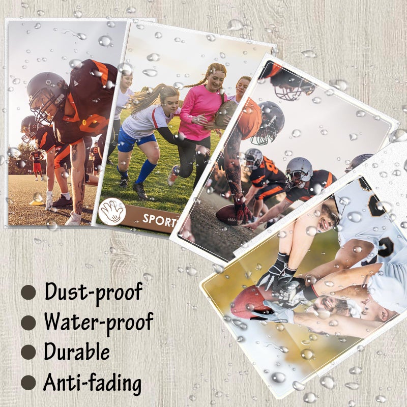 Kitoyz 500 Pcs Card Sleeves for Trading Card, Matte Card Sleeves Deck Card Protectors Compatible with Baseball Cards, Sports Cards, Game Cards (White) - Image 3